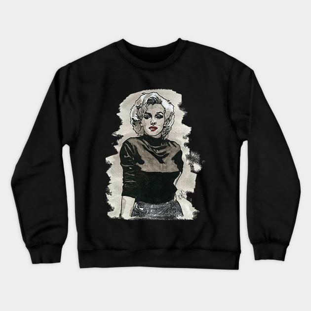 Marilyn Monroe Crewneck Sweatshirt by BladeAvenger